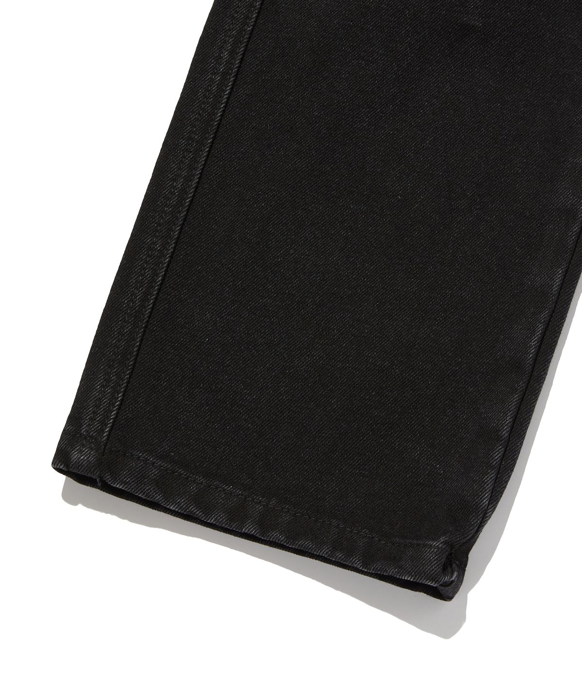스웨이드(SUADE) REGULAR STRAIGHT DENIM [BLACK]
