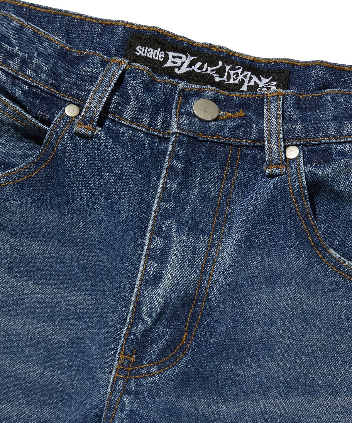 스웨이드(SUADE) REGULAR STRAIGHT DENIM [BLUE]