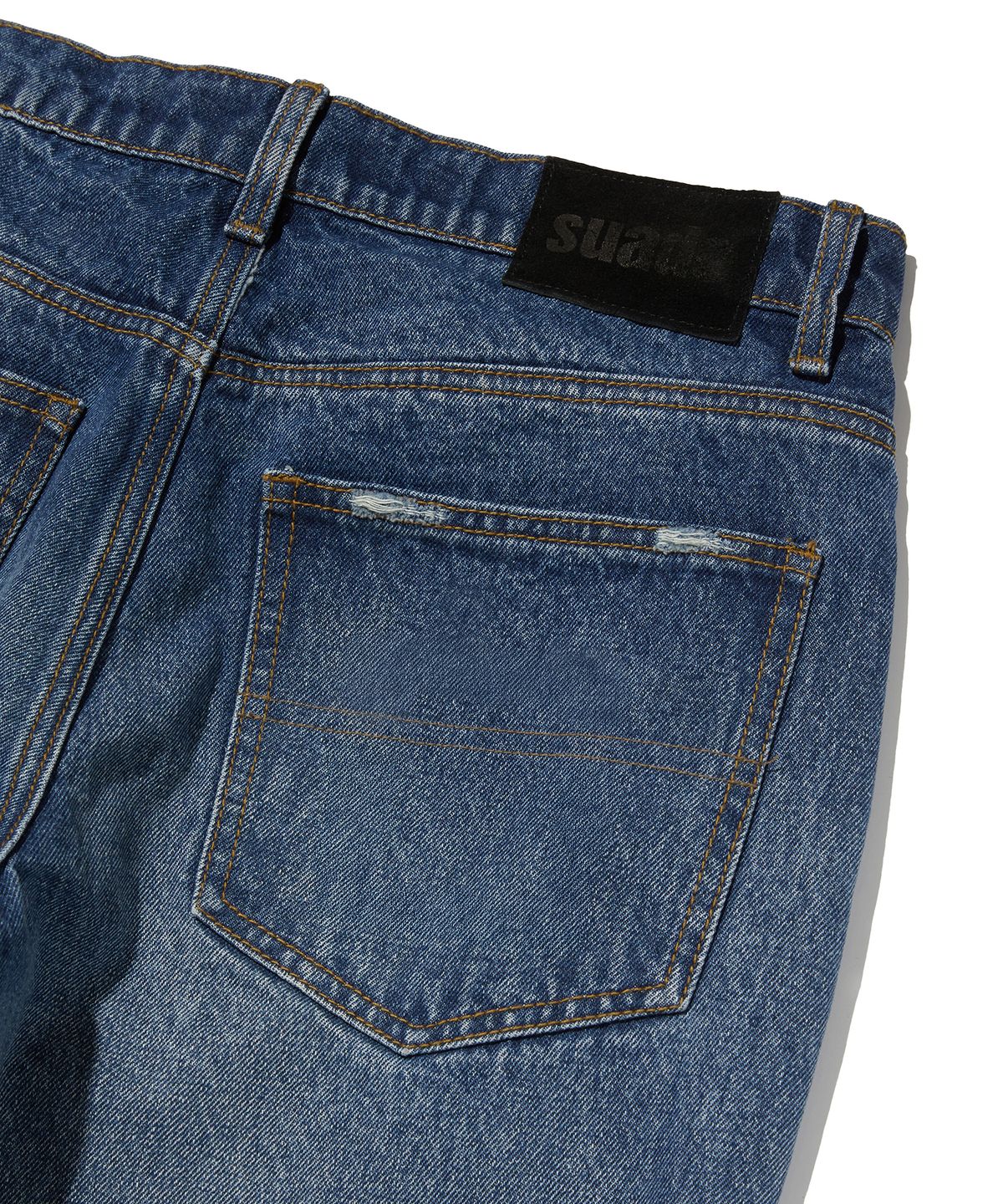 스웨이드(SUADE) REGULAR STRAIGHT DENIM [BLUE]