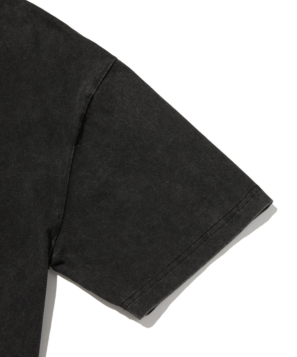 스웨이드(SUADE) FADED LOGO TEE [WASHING BLACK]