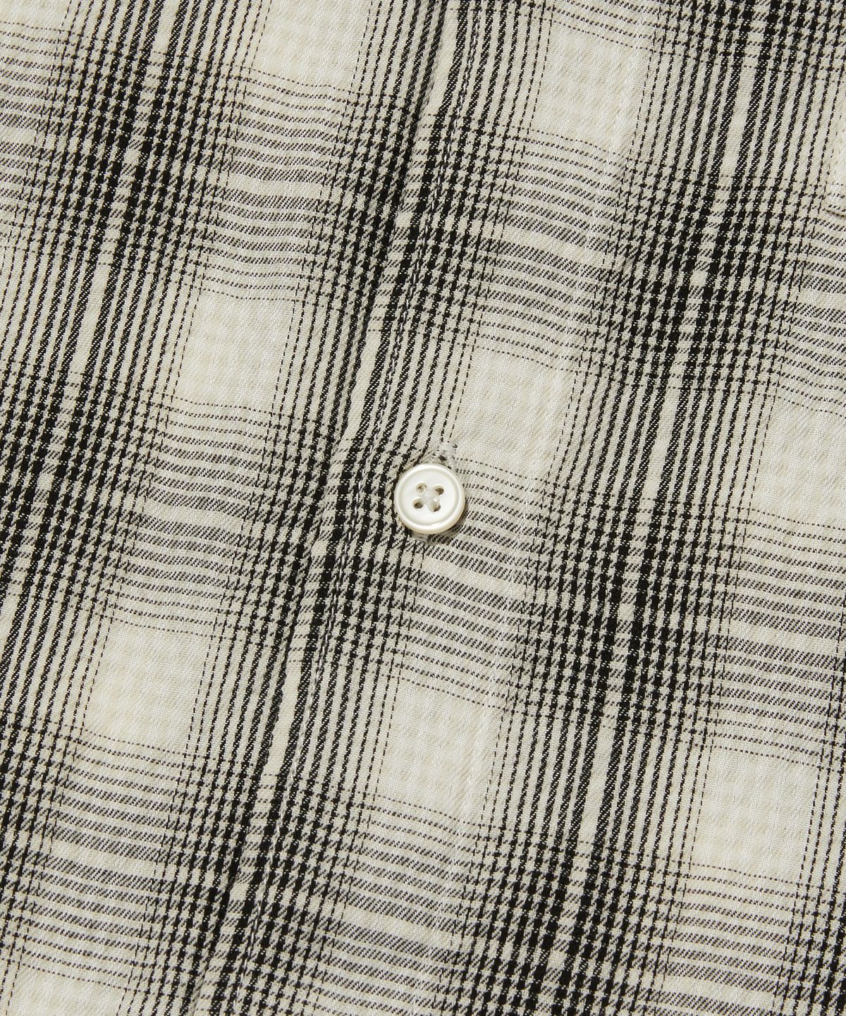 스웨이드(SUADE) CHECK SHORT SLEEVE SHIRT [IVORY]