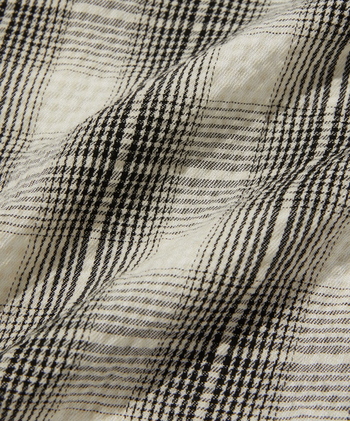 스웨이드(SUADE) CHECK SHORT SLEEVE SHIRT [IVORY]