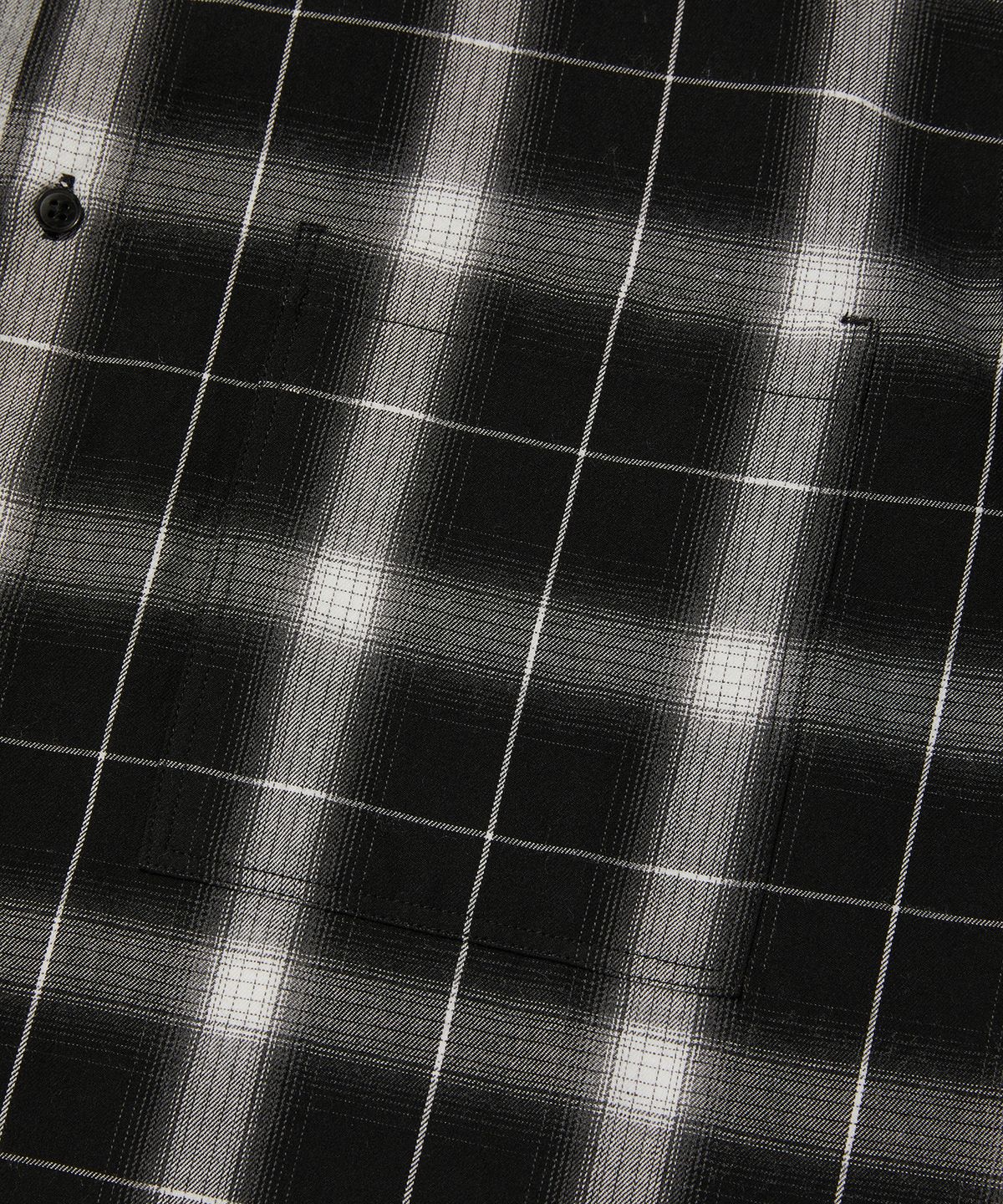 스웨이드(SUADE) CHECK SHORT SLEEVE SHIRT [BLACK]