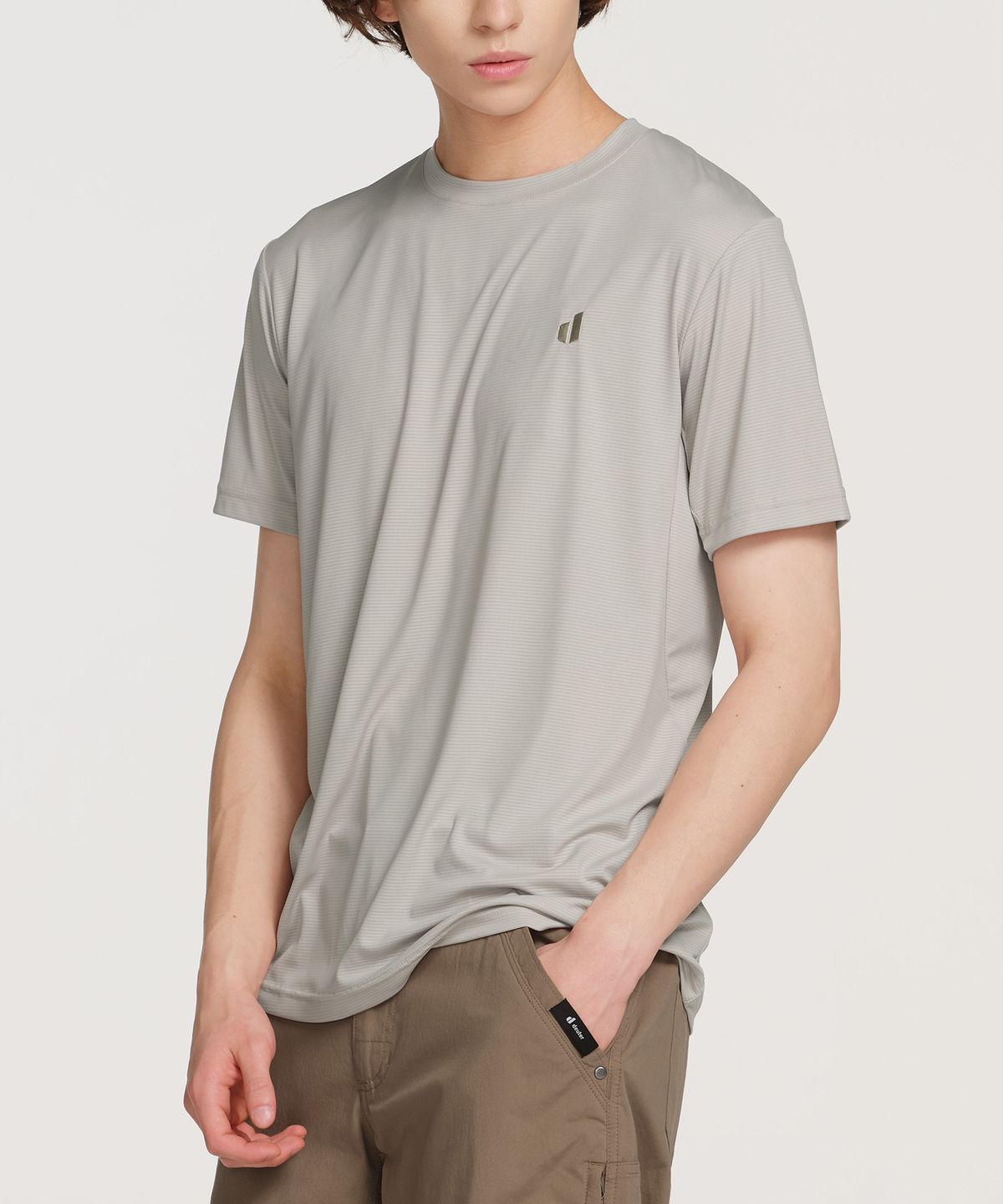 도이터(DEUTER) 에버 소프트 반팔 라운드 티셔츠 남)