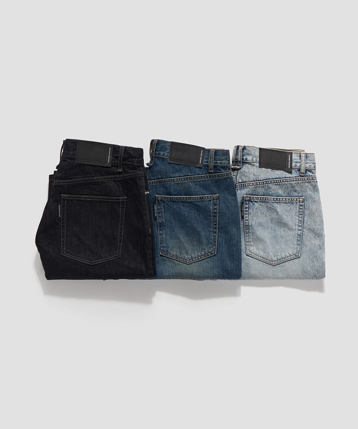 언어펙티드 에센셜(UNAFFECTED ESSENTIAL) RELAXED BERMUDA DENIM SHORTS (3 COLOR)