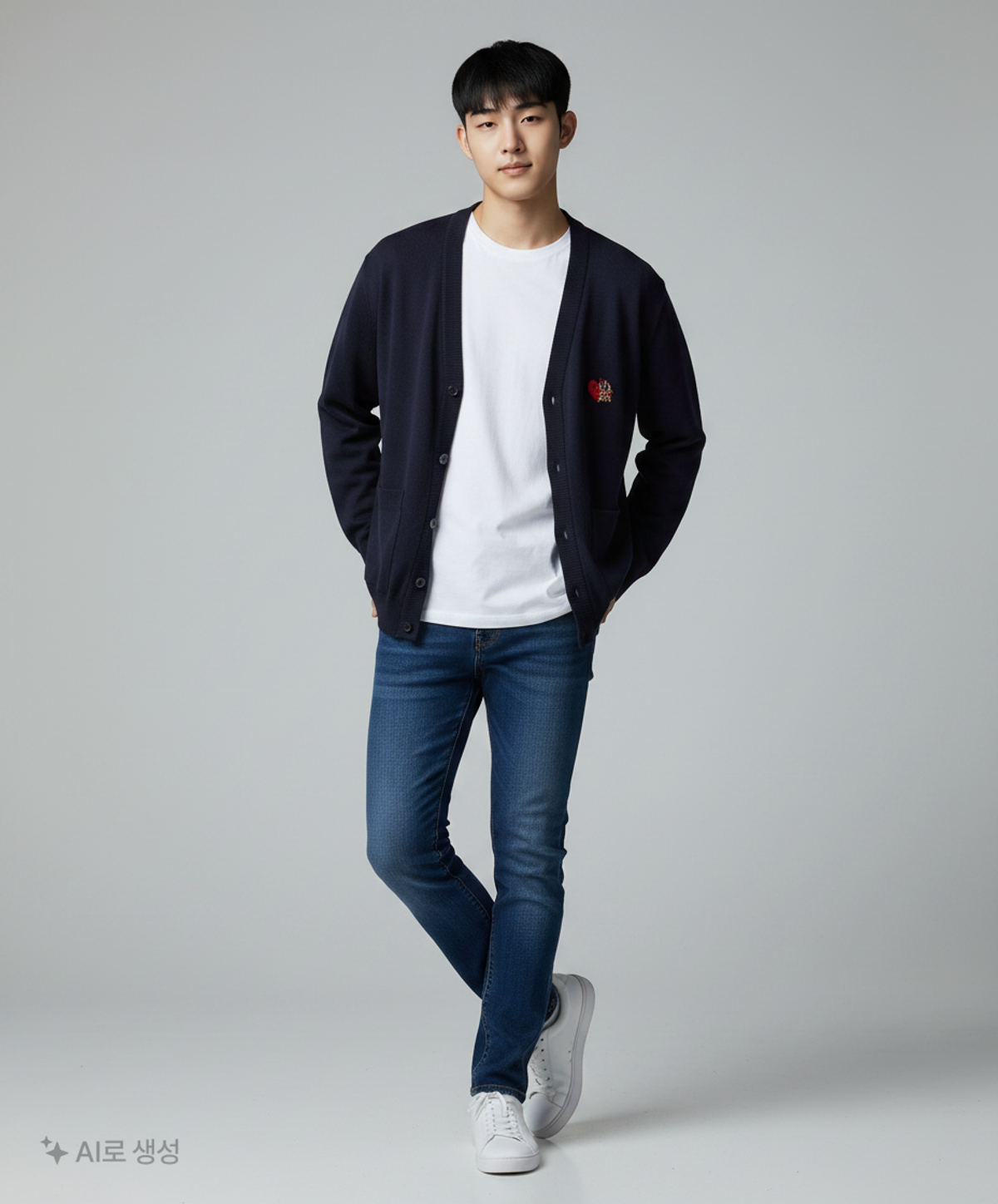 그레이버(GRAVER) 카디건