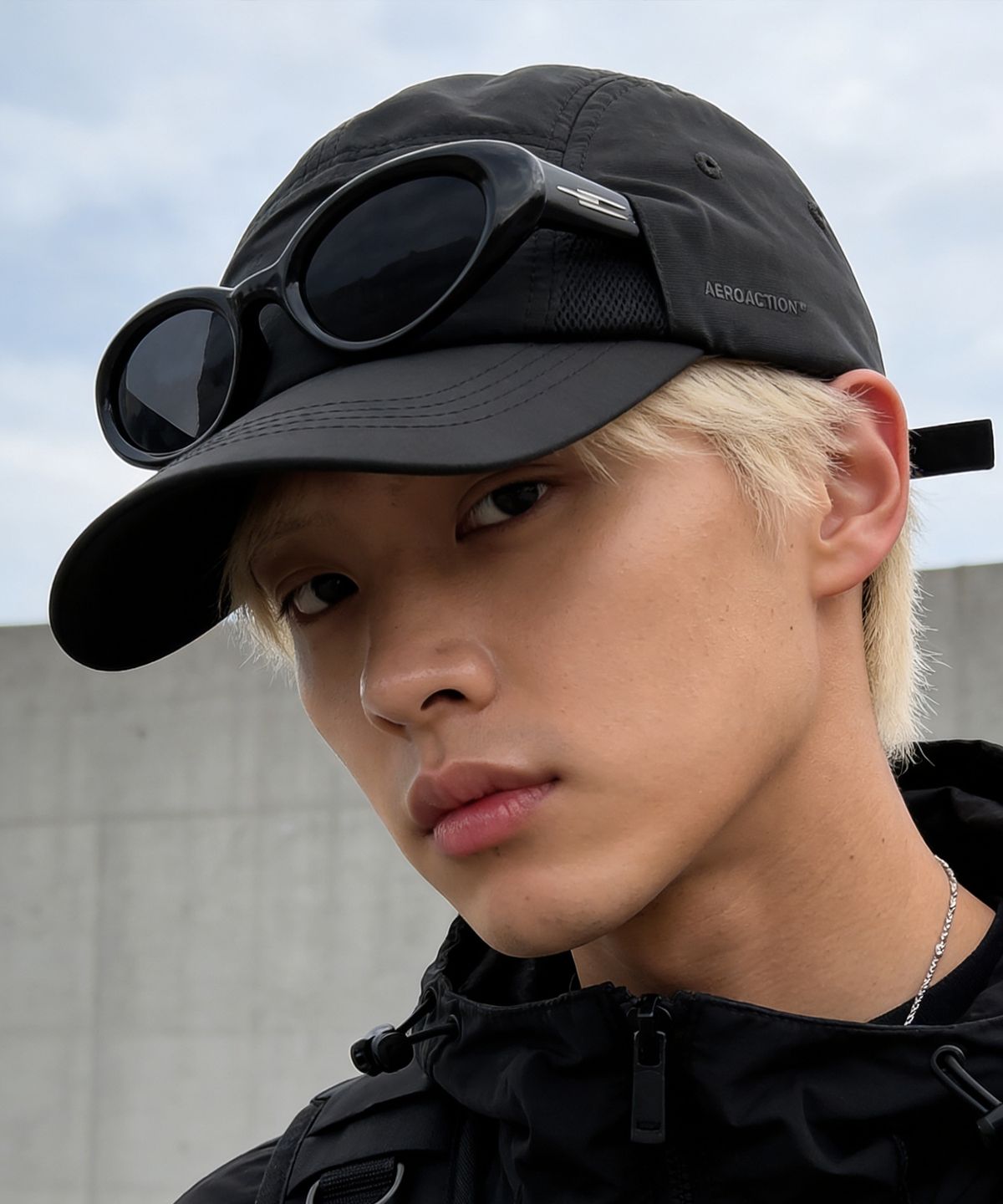 아테즈(ATEZ) AERO 액션 선글라스 홀더 볼캡 [차콜]
