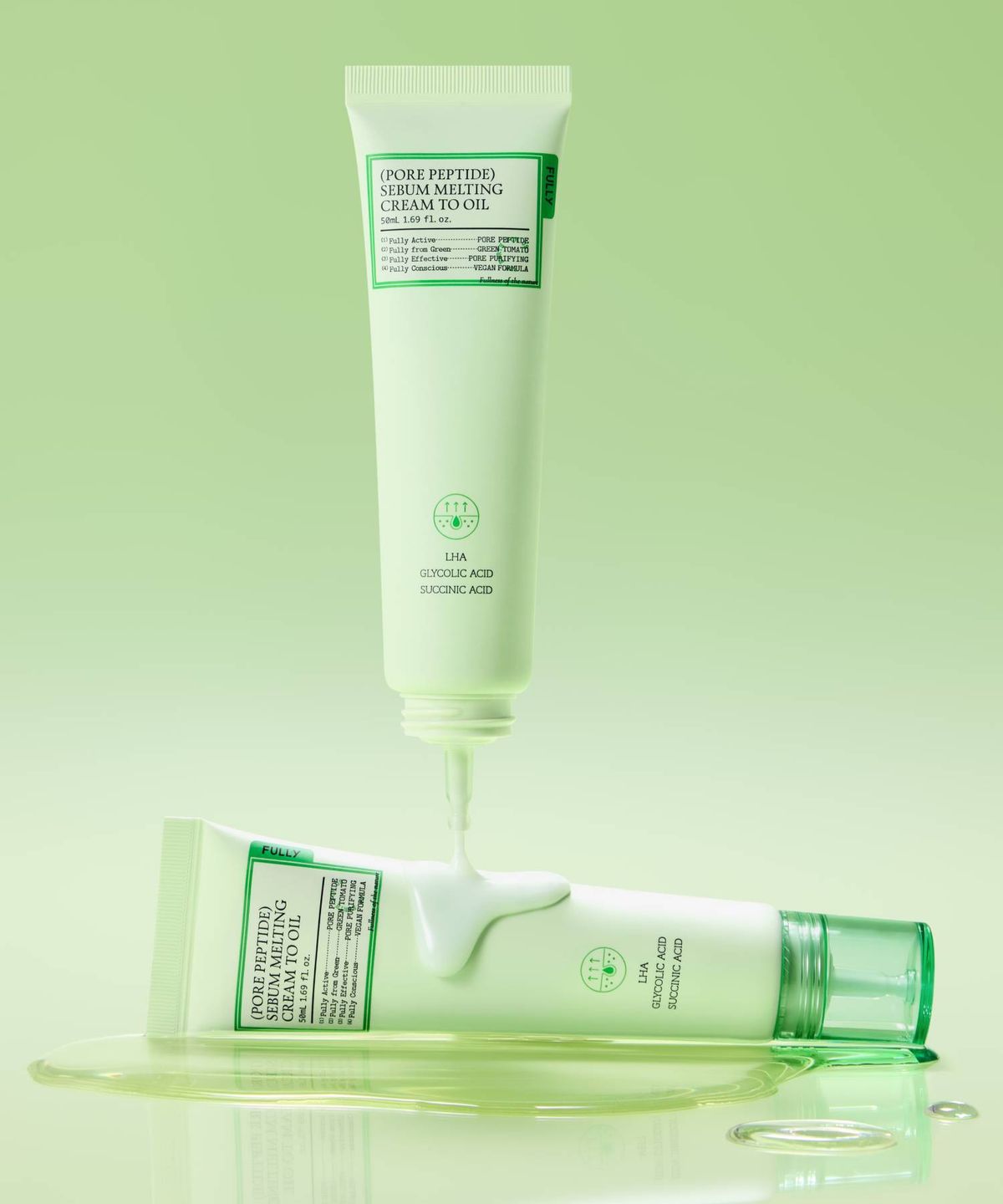 풀리(FULLY) 포어 펩타이드 피지 멜팅 크림 투 오일 50ml