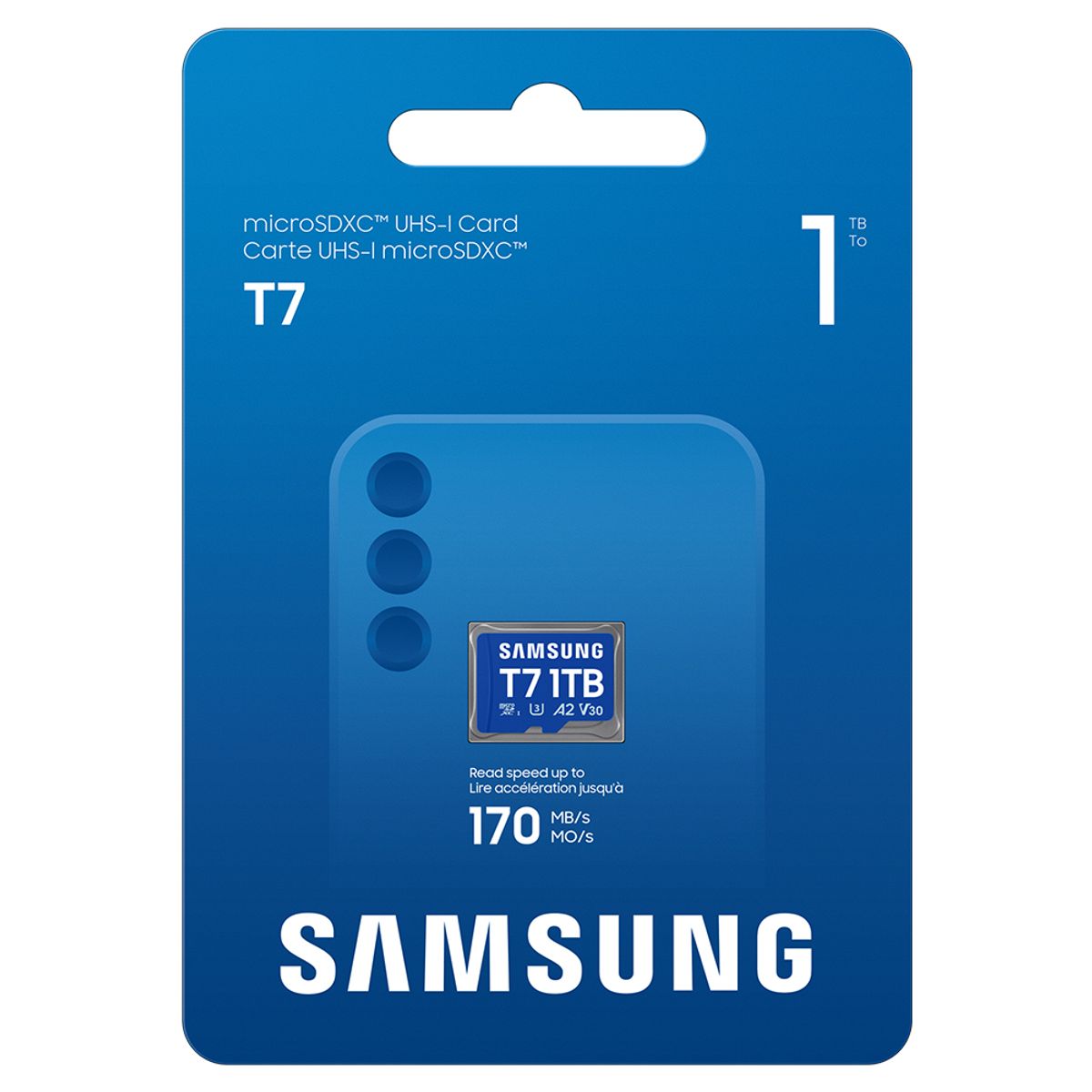 삼성전자(SAMSUNG ELECTRONICS) 마이크로SD 메모리카드 T7 1TB MB-MB1T0T/WW