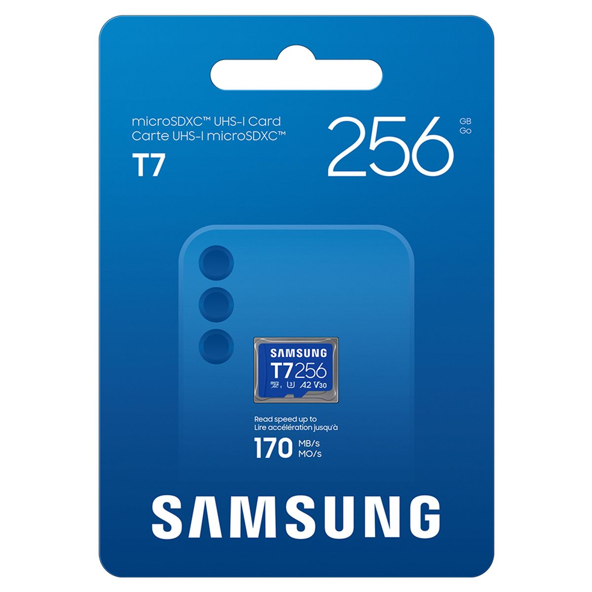 삼성전자(SAMSUNG ELECTRONICS) 마이크로SD 메모리카드 T7 256GB MB-MB256T/WW