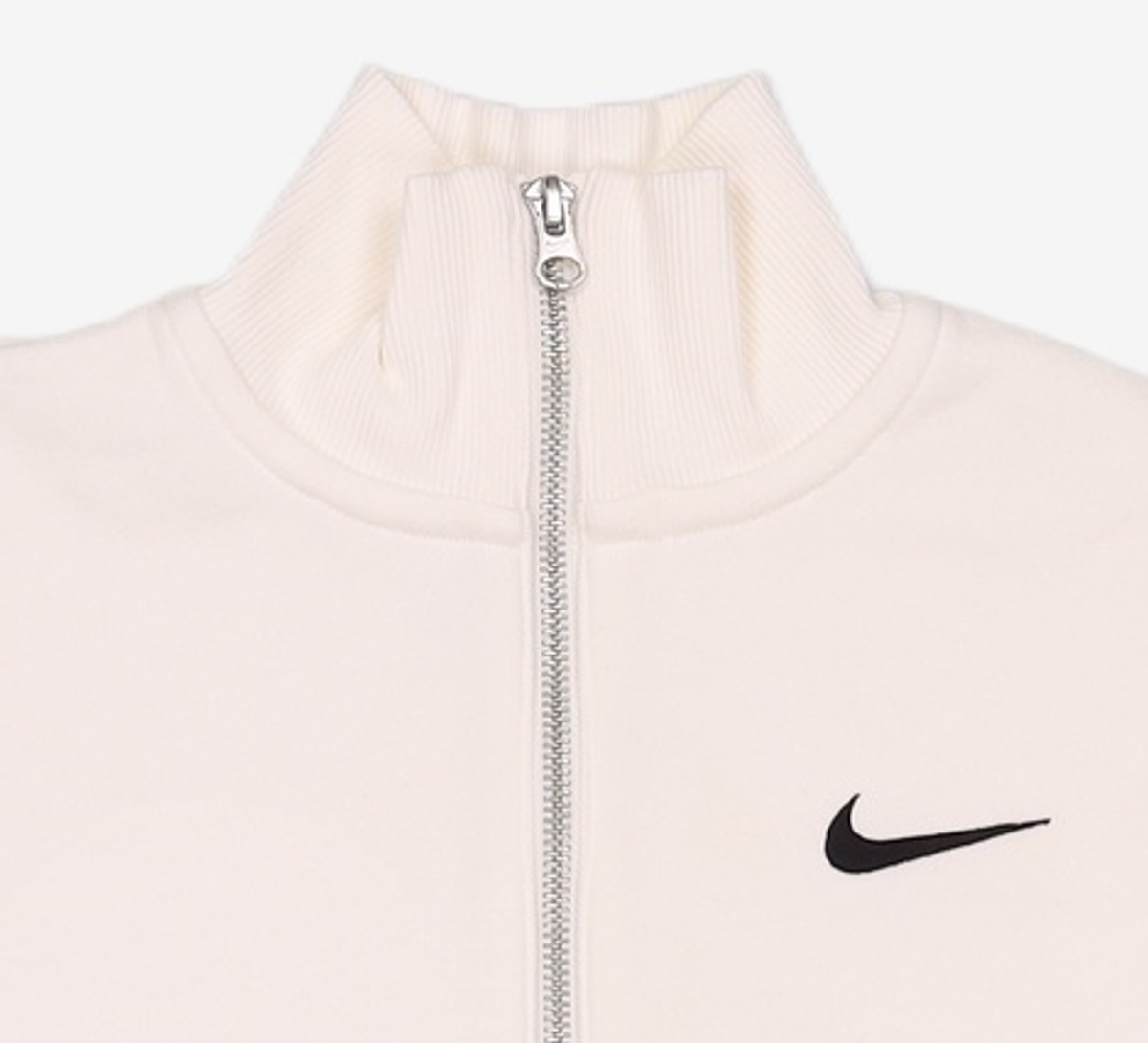 나이키(NIKE) 스포츠웨어 피닉스 플리스 풀집 크롭 W - 세일:블랙 / DQ5768-133 XS