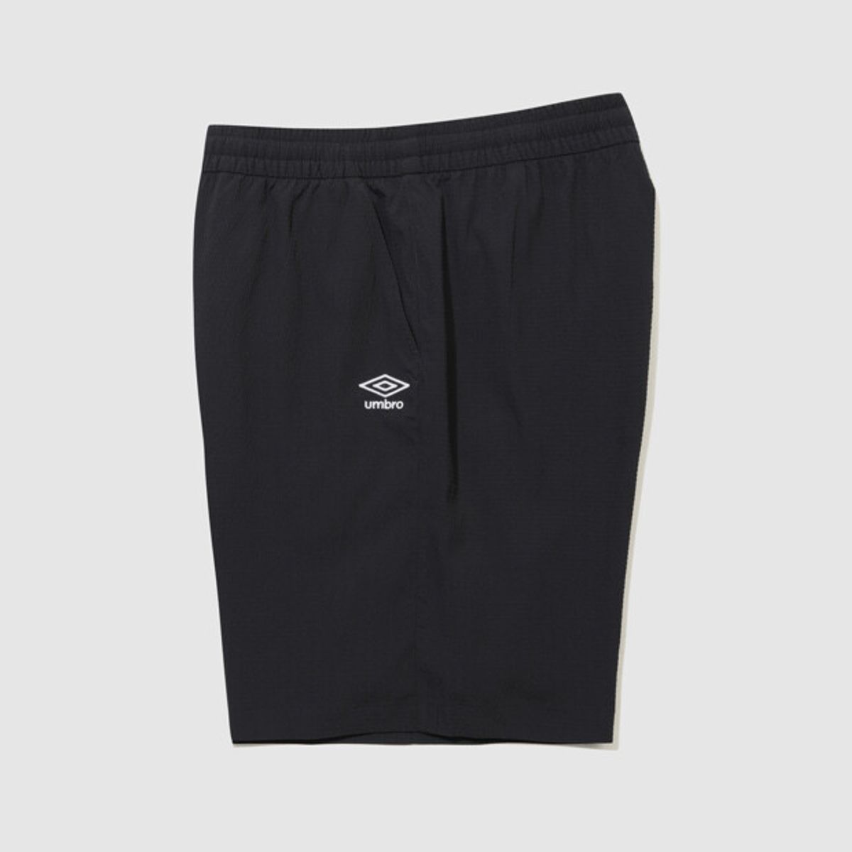 엄브로(UMBRO) 시어서커 4.5부 반바지 블랙 UR223CHP63