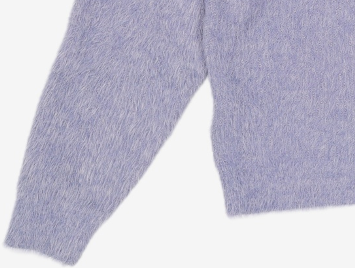 노매뉴얼(NOMANUAL) (시그니처종료)CROPPED HAIRY KNIT - 5 COLOR M