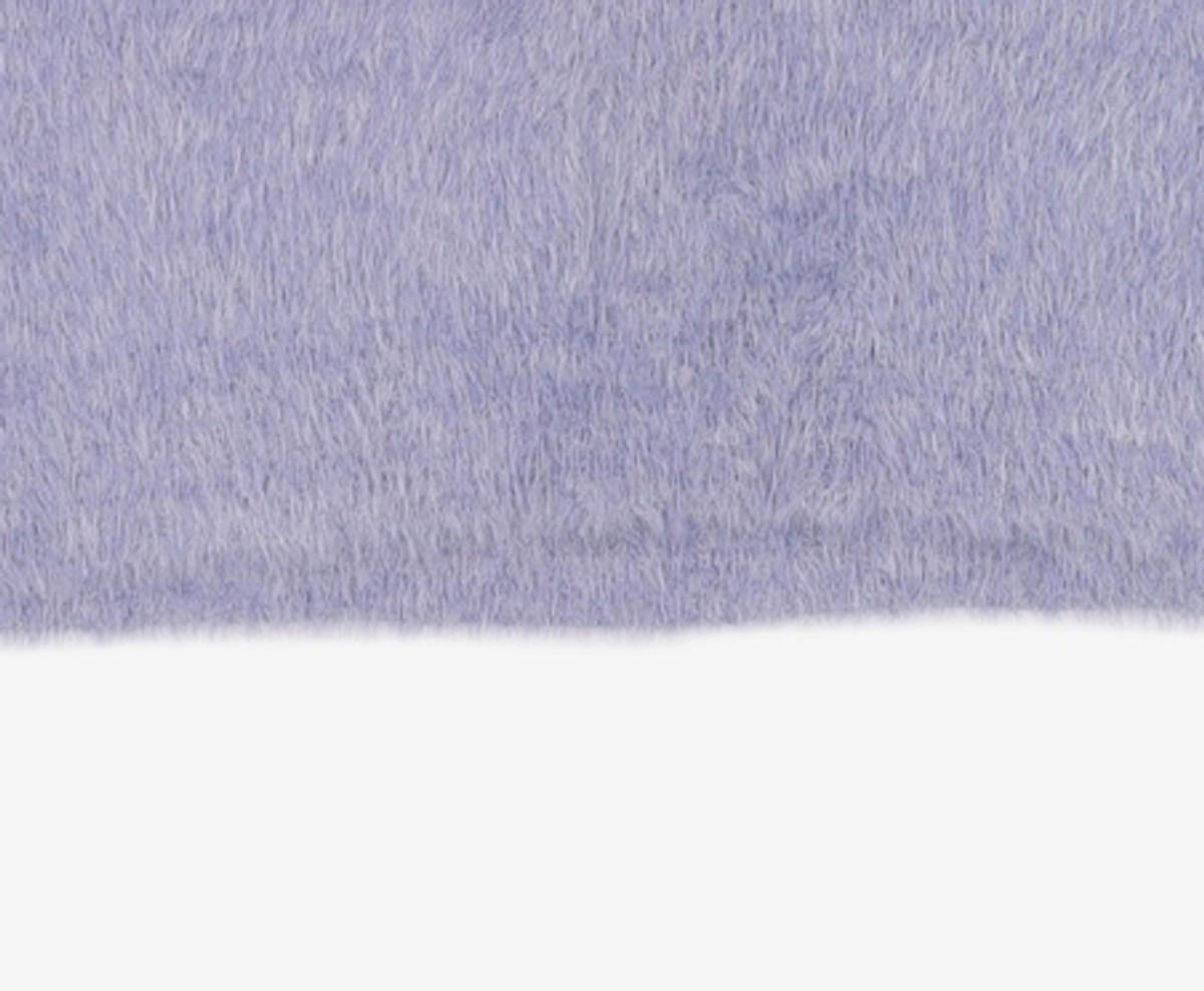 노매뉴얼(NOMANUAL) (시그니처종료)CROPPED HAIRY KNIT - 5 COLOR M
