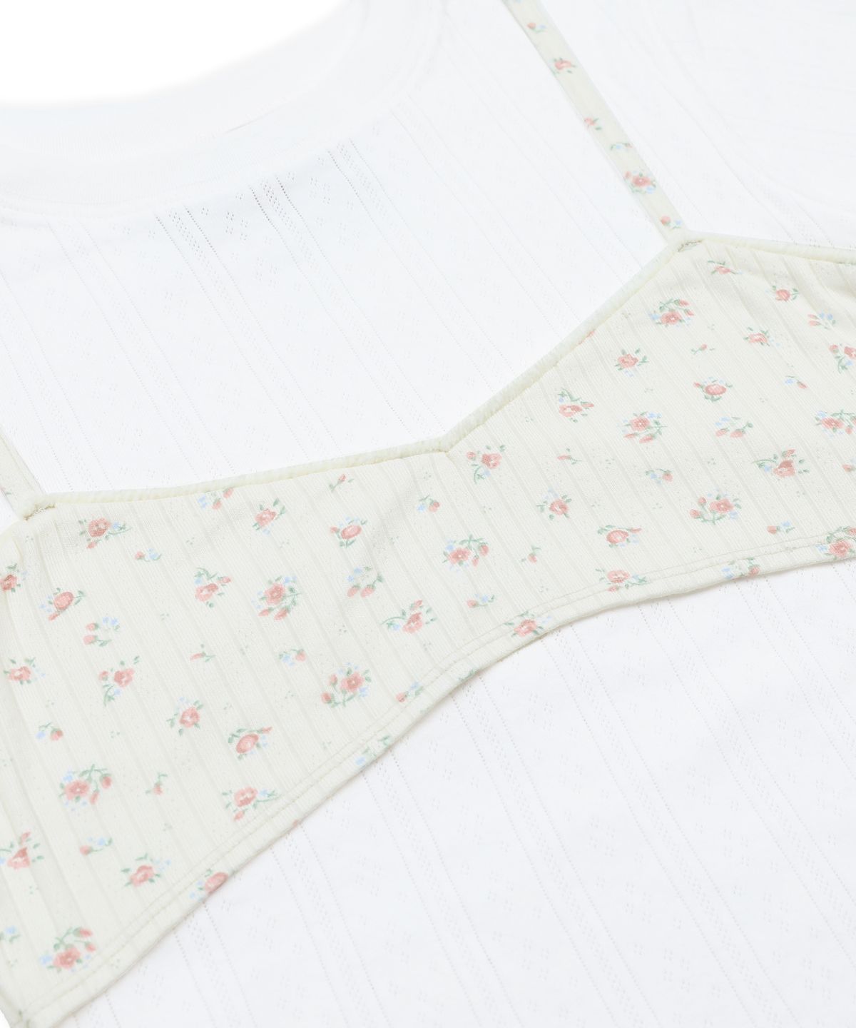 루나키후(RuNaKi'Hu') WXT100 오하나 뷔스티에 티셔츠 (WHITE)