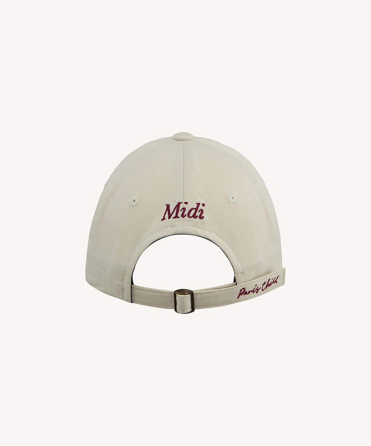 호텔파리칠(HOTEL PARIS CHILL) Sun Kissed Baseball Cap (Ivory)