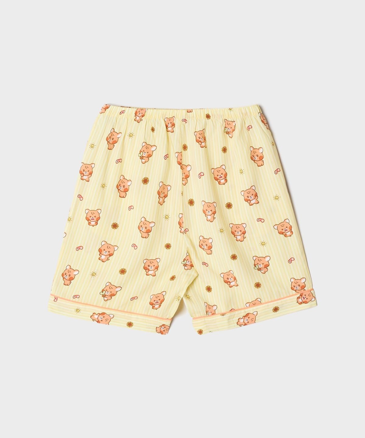 스파오(SPAO) [드리미즈] 반팔 파자마(Brown)_SPPPG25U25