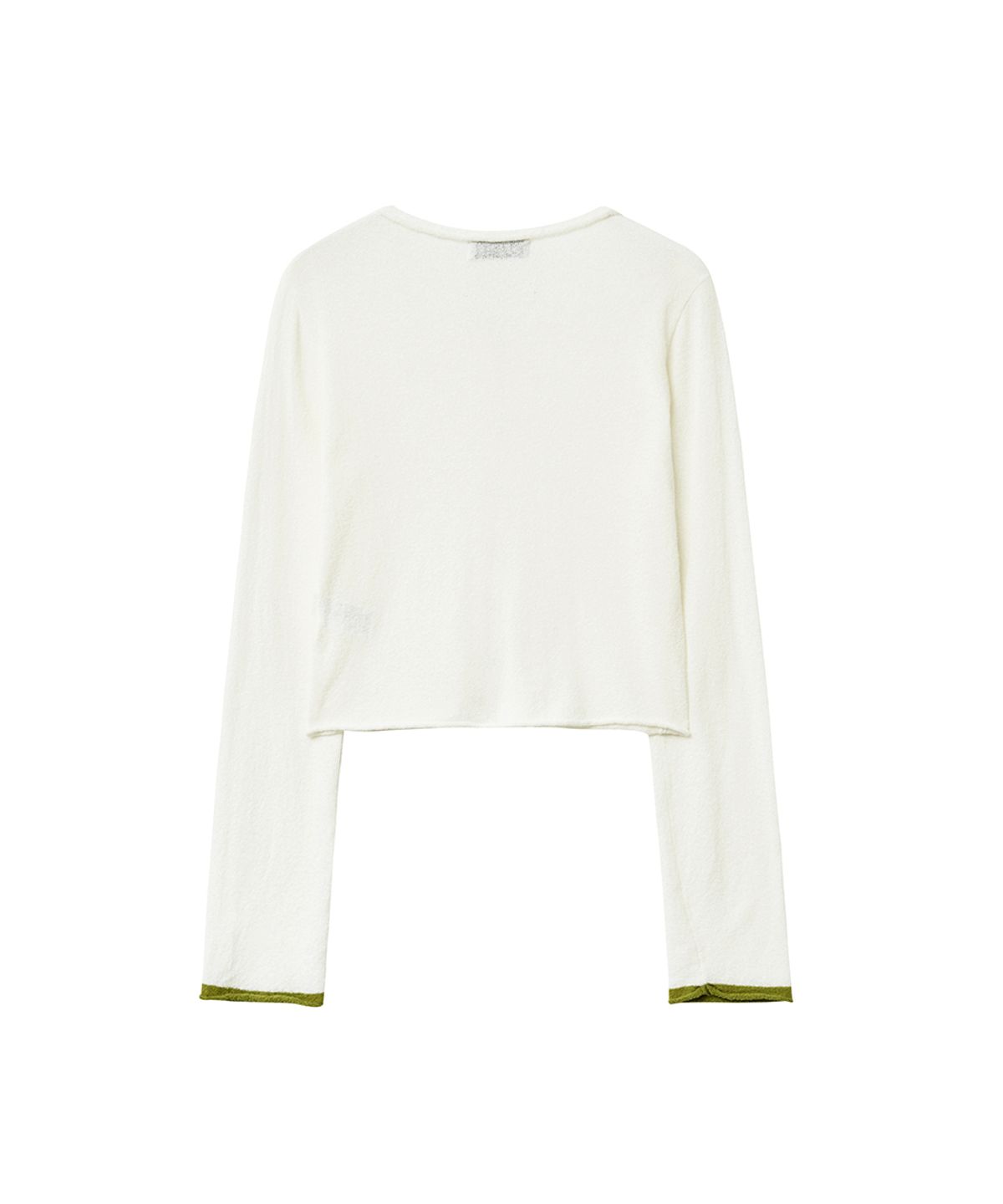 렌세(RENSE) Hook Boucle Cardigan Ivory