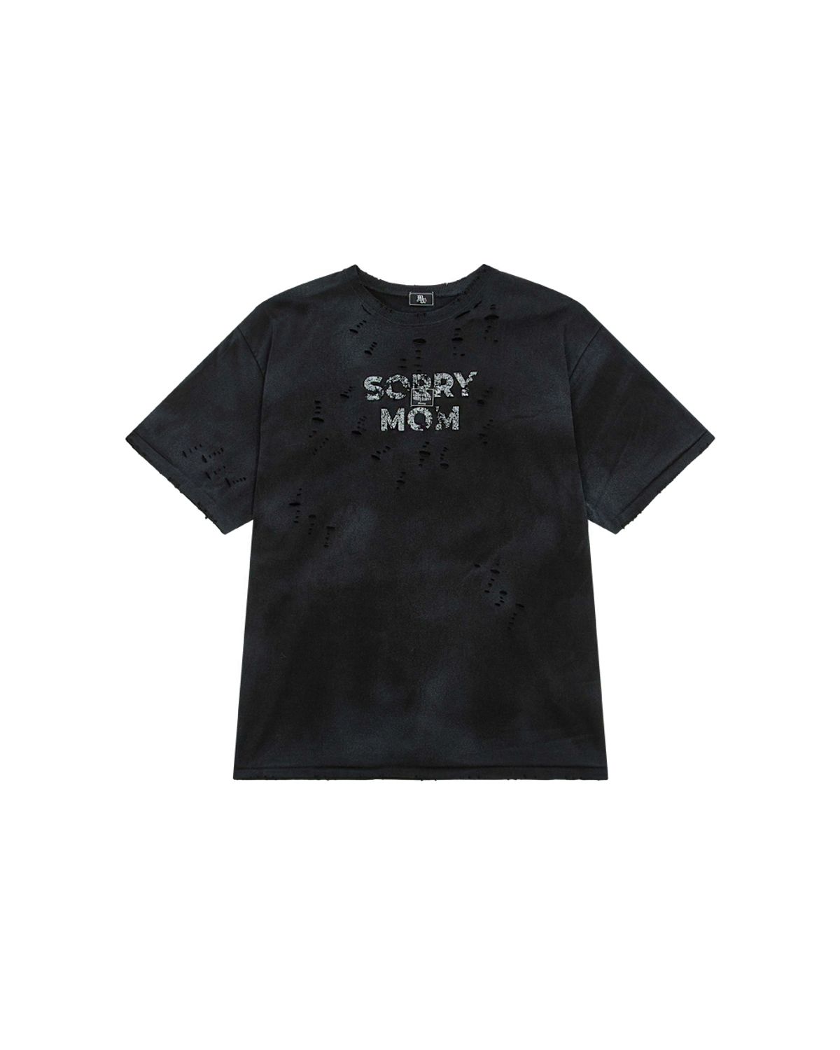 뭉(MWOONG) Sorry mom VTG tee BK