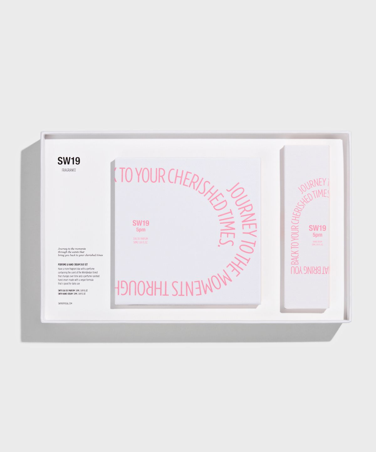 에스더블유나인틴(SW19) SW19 5pm PERFUME HAND CREAM DUO SET