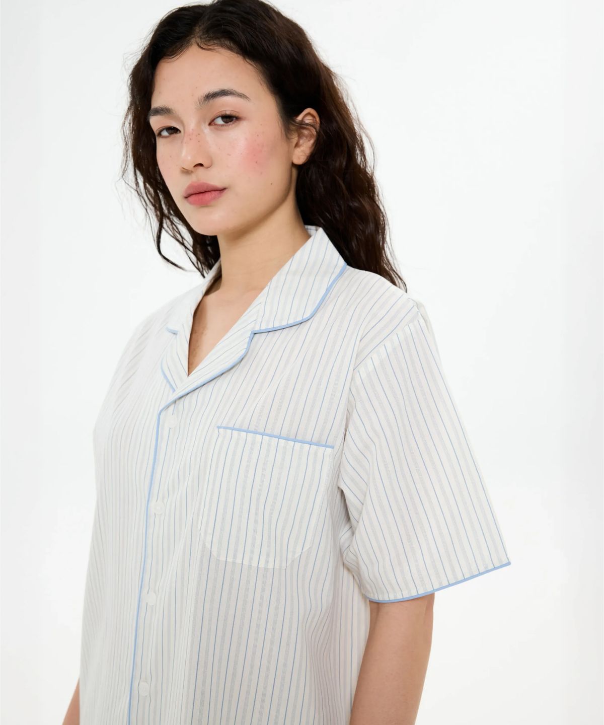 지노키오(JINOCHIO) (uni)Breeze 파자마 (라이트 블루)