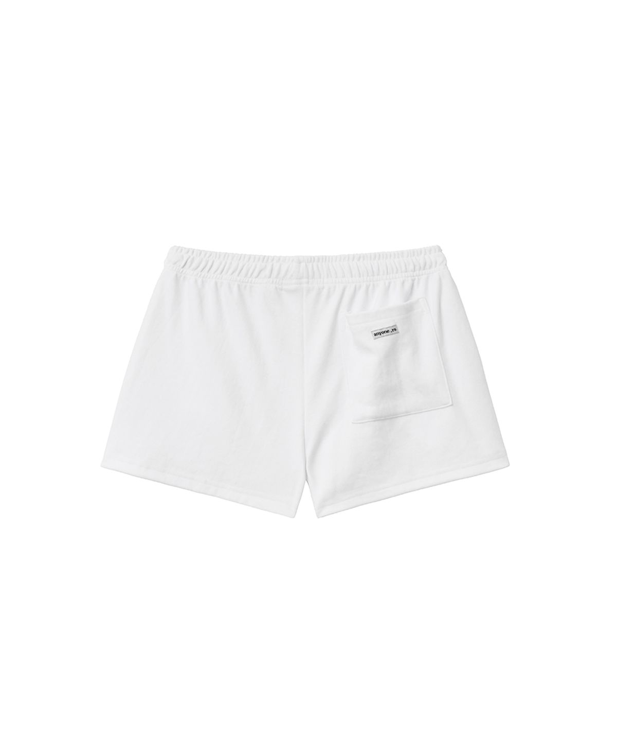 렌세(RENSE) Wide Sweat Shorts White