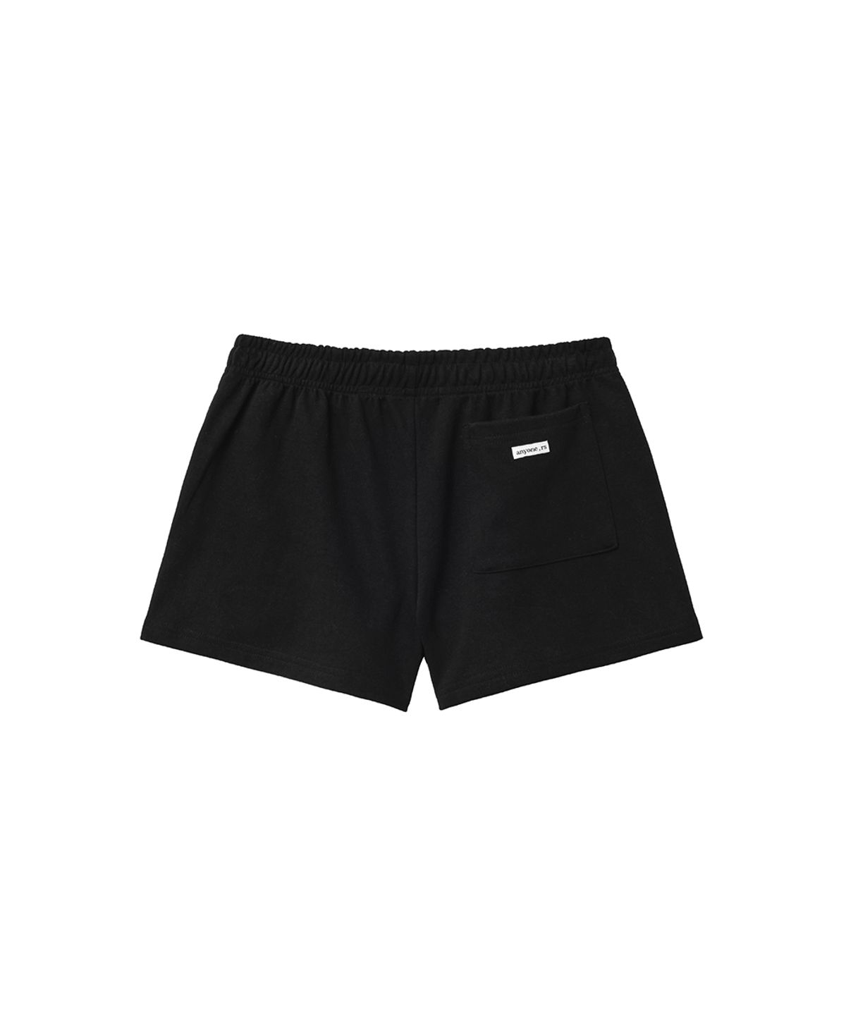 렌세(RENSE) Wide Sweat Shorts Black