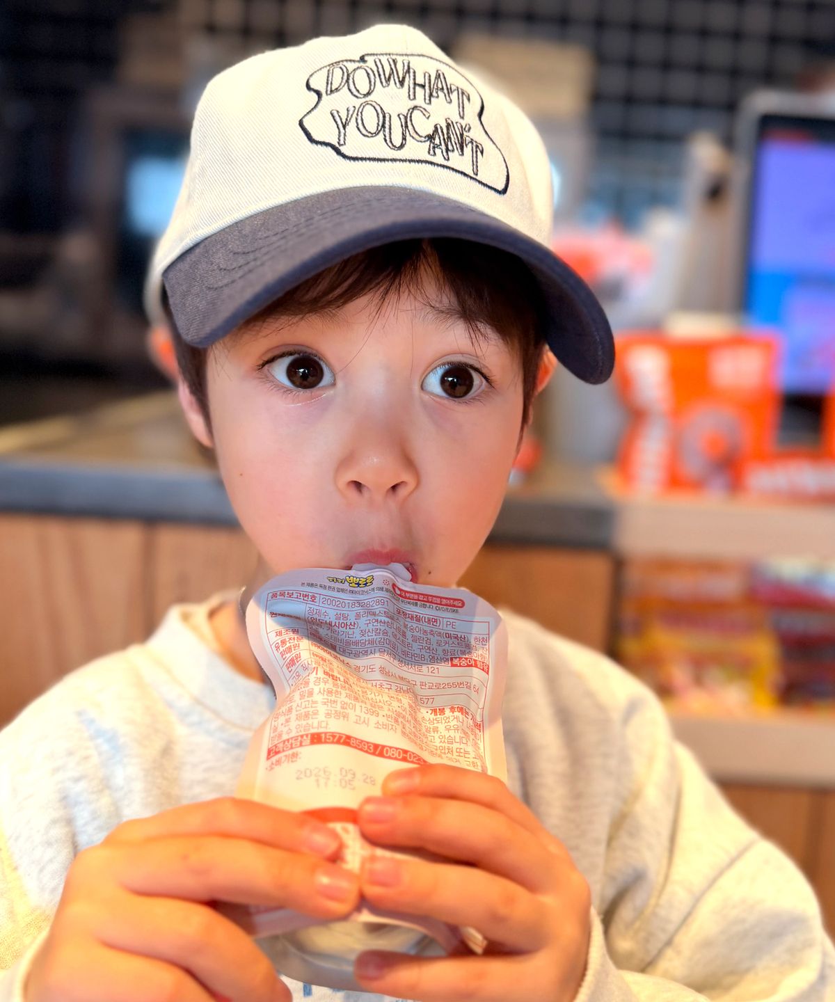 슬리피슬립(SLEEPYSLIP) KIDS DO WHAT YOU CANT BALL CAP(6COLOR)
