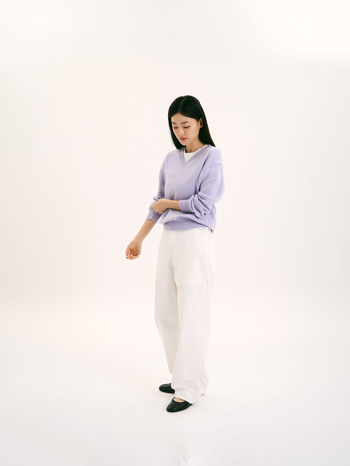 해브해드(HAVEHAD) 에브리데이 퍼티그 팬츠 (화이트)