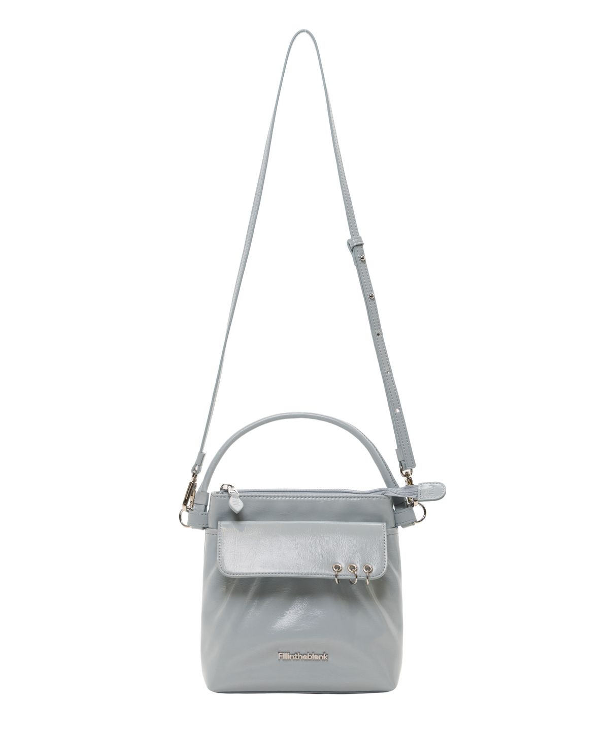 필인더블랭크(FILLINTHEBLANK) PK Flap Bag (water)