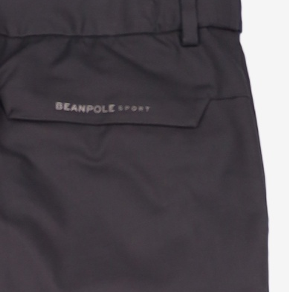 빈폴 스포츠(BEANPOLE SPORT) 블랙 남성 우븐 레귤러 팬츠 BO9921D045 90