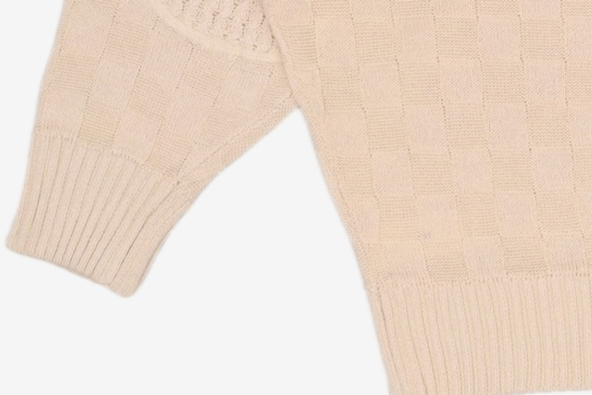 오가프(OGARP) Boatneck Long Sleeve Knit Ivory 2
