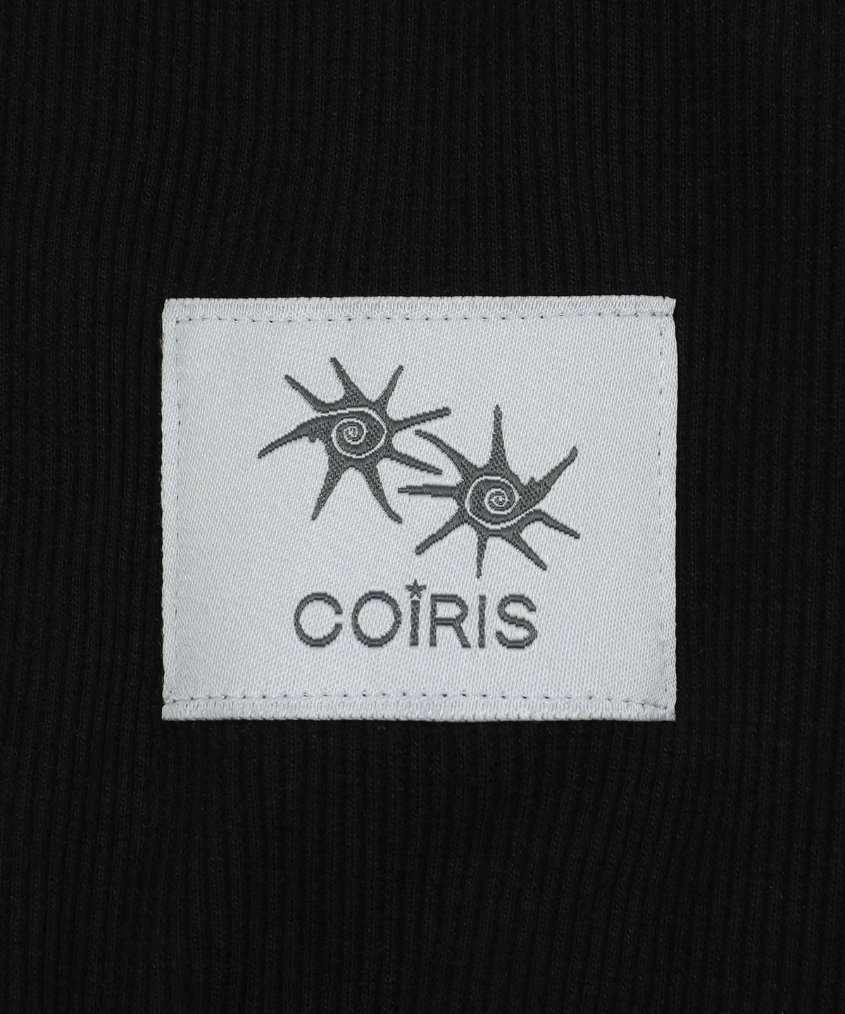 코이리스(COIRIS) 시오르 페이크 후드 오프숄더 맨투맨 (3컬러)