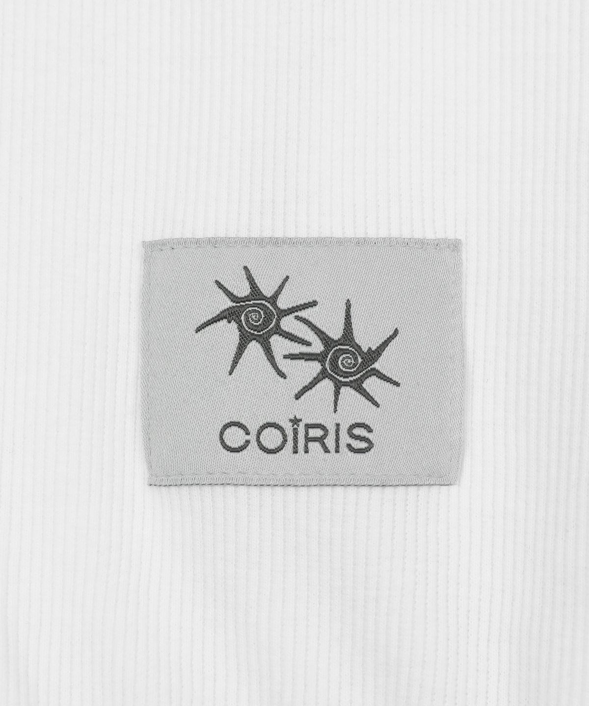 코이리스(COIRIS) 시오르 페이크 후드 오프숄더 맨투맨 (3컬러)
