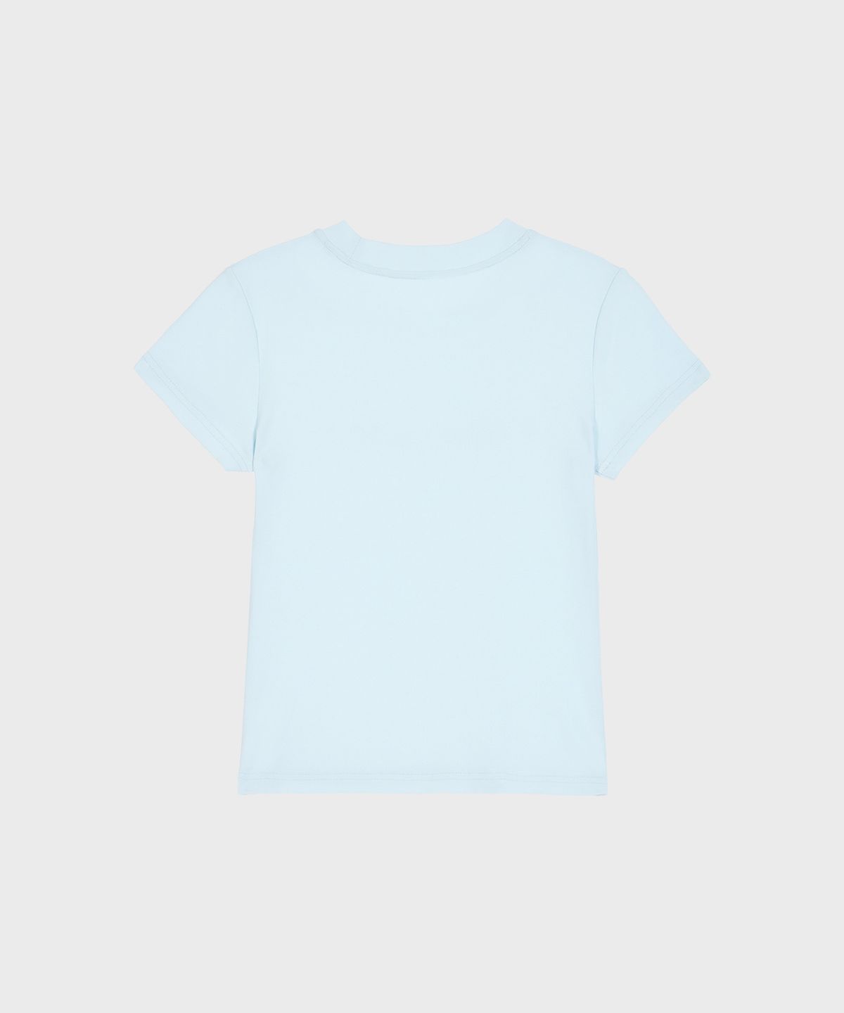 알키알카(ALKI ALKA) Wing Studded T-Shirt (Light Blue)