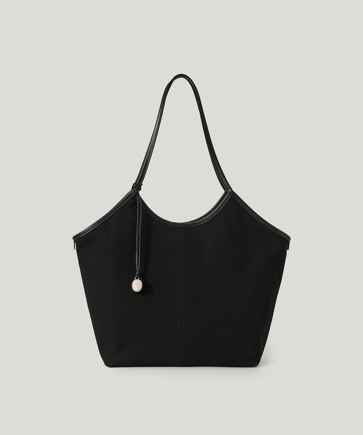 오브히(OVHEE) 베르 캔버스 숄더백 Vert Canvas Shoulder Bag_Black