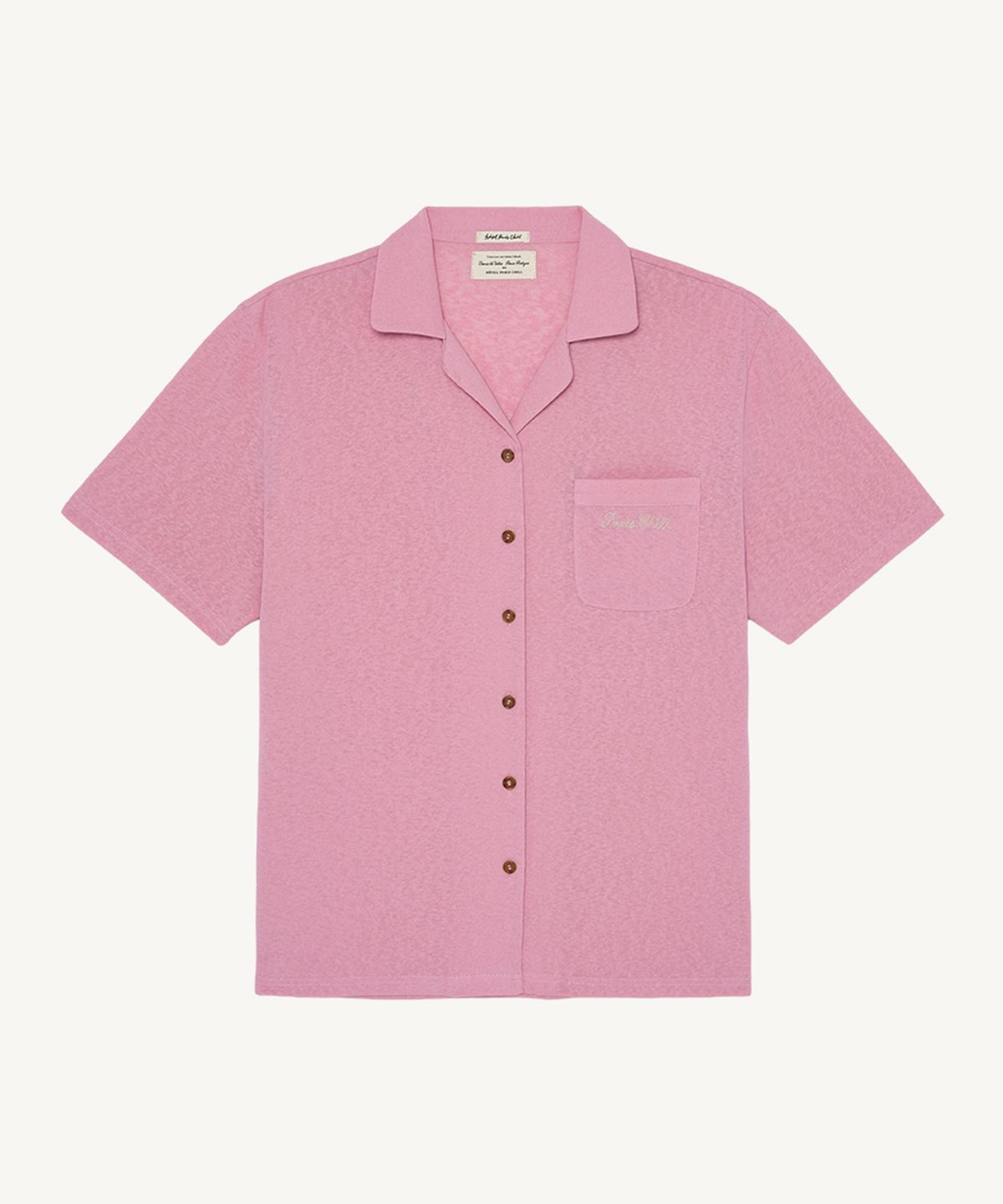 호텔파리칠(HOTEL PARIS CHILL) [Set] Breezy Night Pajama Set (Pink)