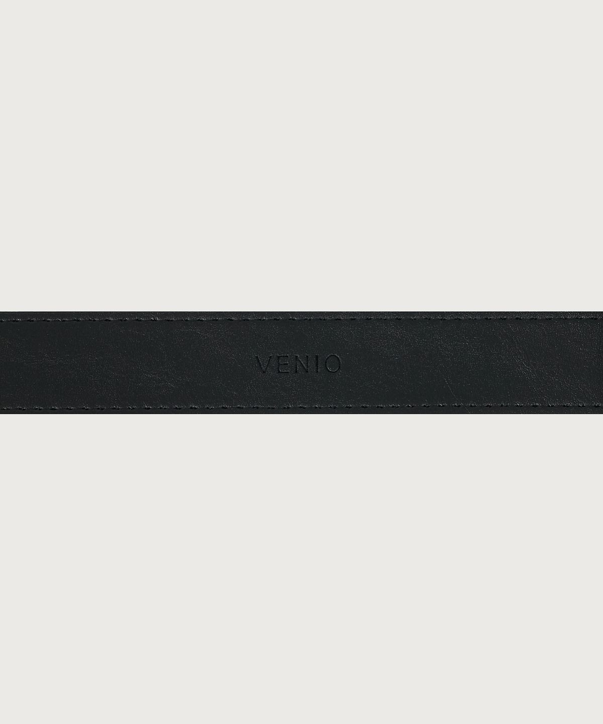 웨니오(VENIO) 스티치 커브드 레더 벨트