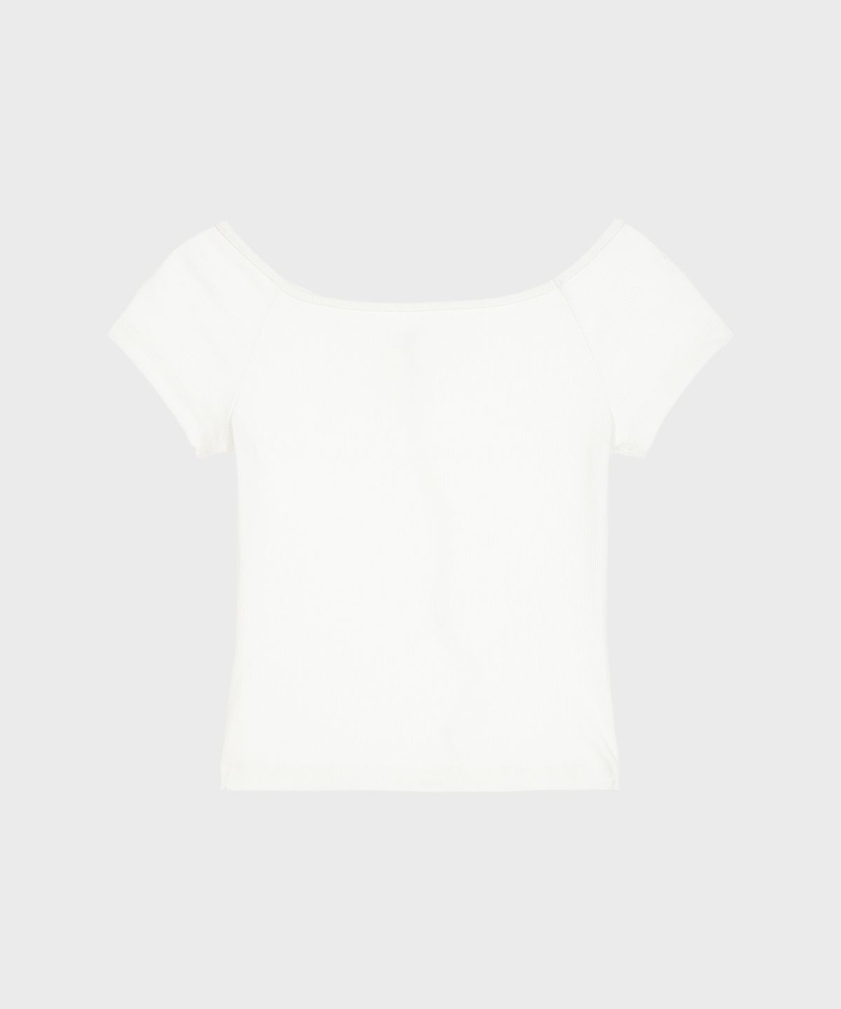 알키알카(ALKI ALKA) Whisper Heart Top (Ivory)