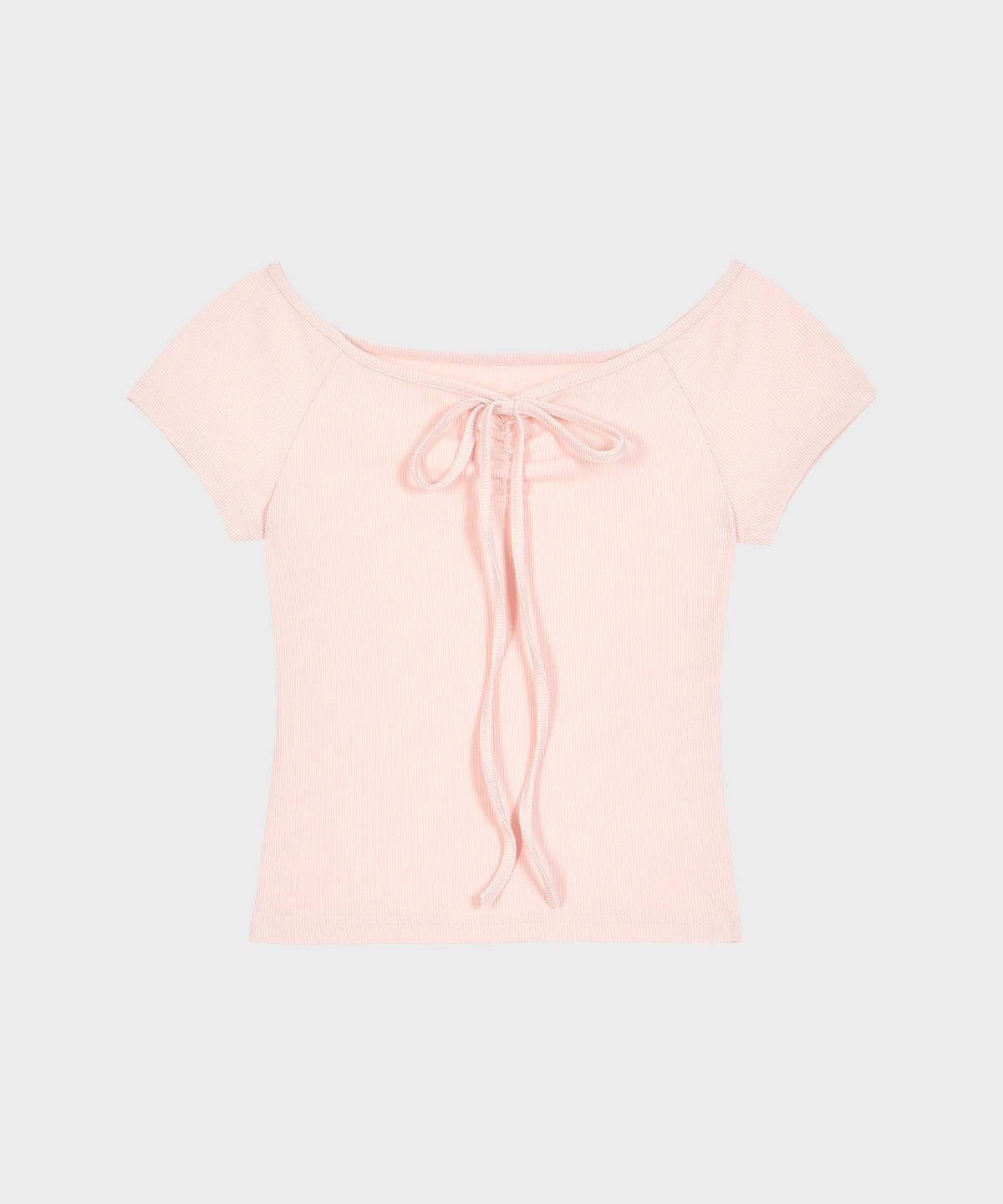 알키알카(ALKI ALKA) Whisper Heart Top (Light Pink)