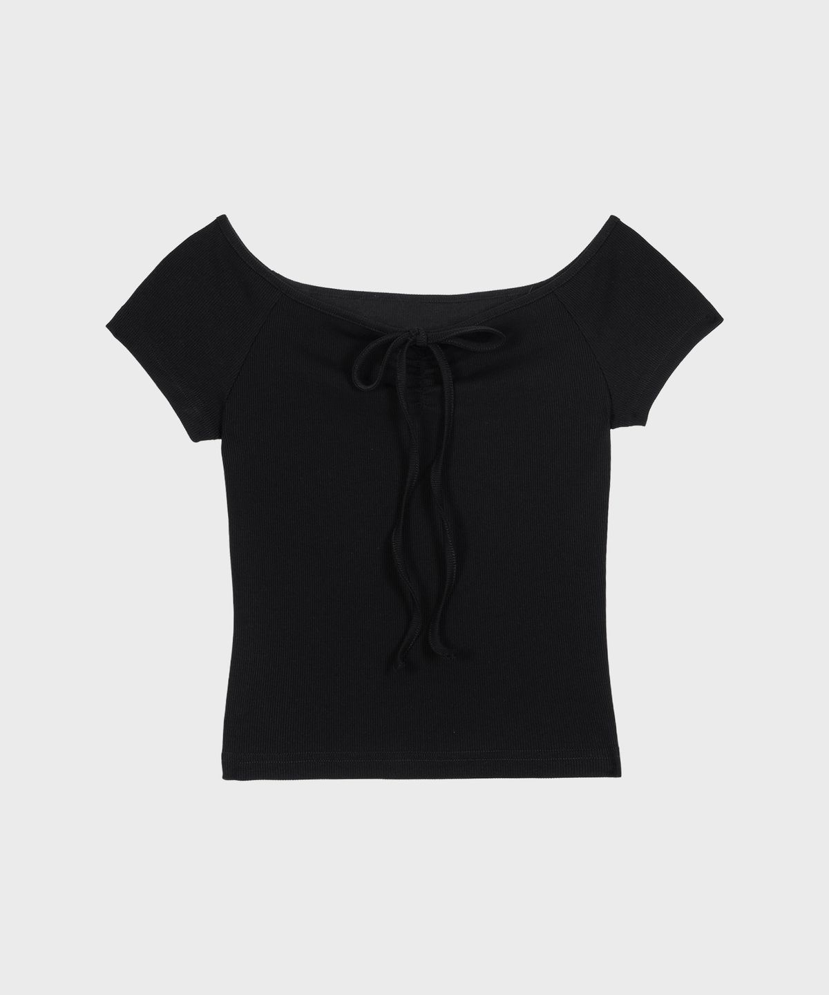 알키알카(ALKI ALKA) Whisper Heart Top (Black)