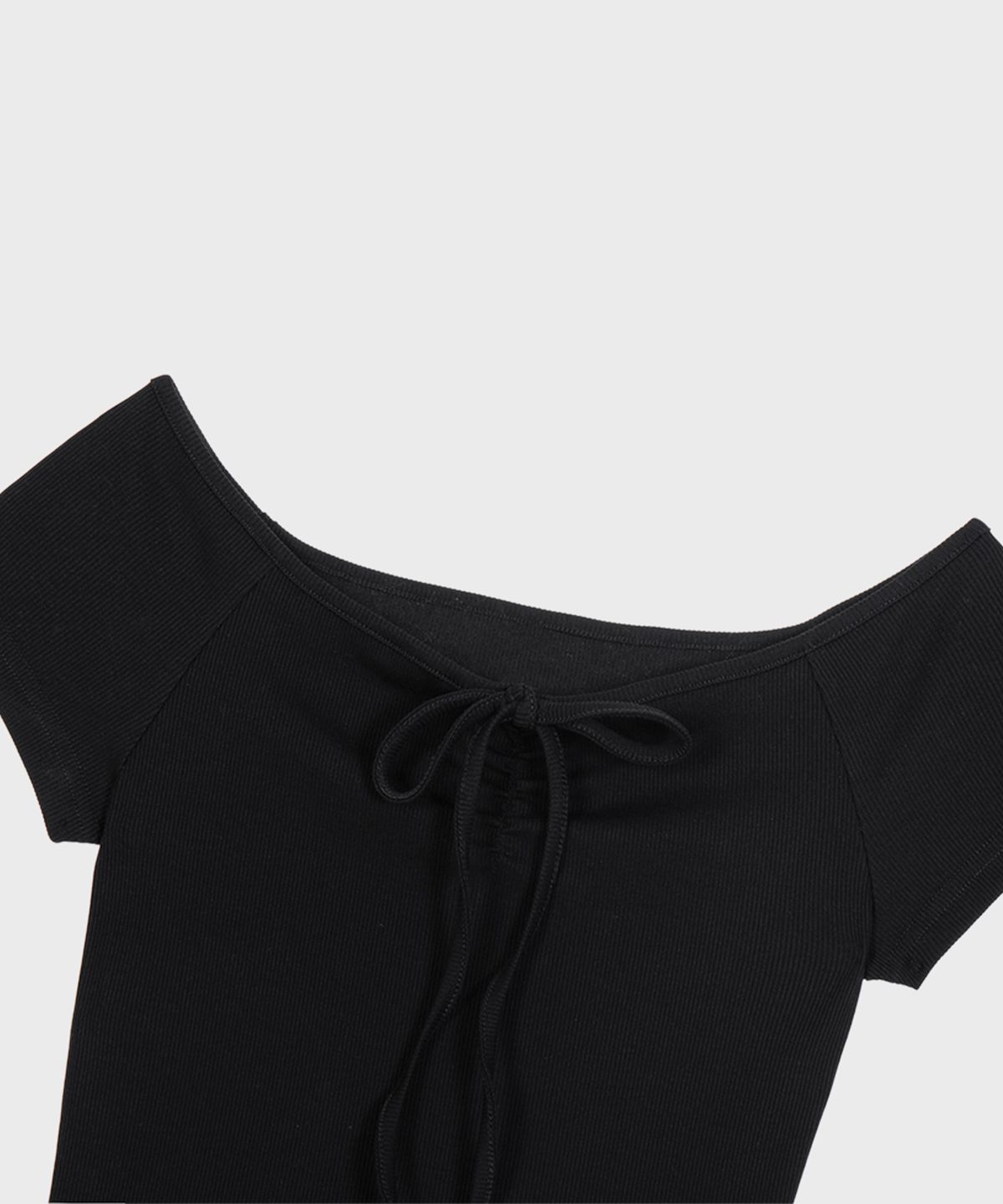 알키알카(ALKI ALKA) Whisper Heart Top (Black)
