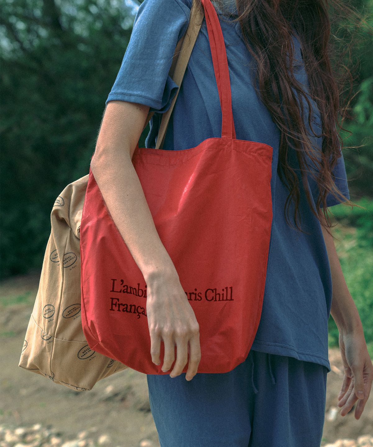 호텔파리칠(HOTEL PARIS CHILL) Sun Kissed Shoulder Bag (Chilli)
