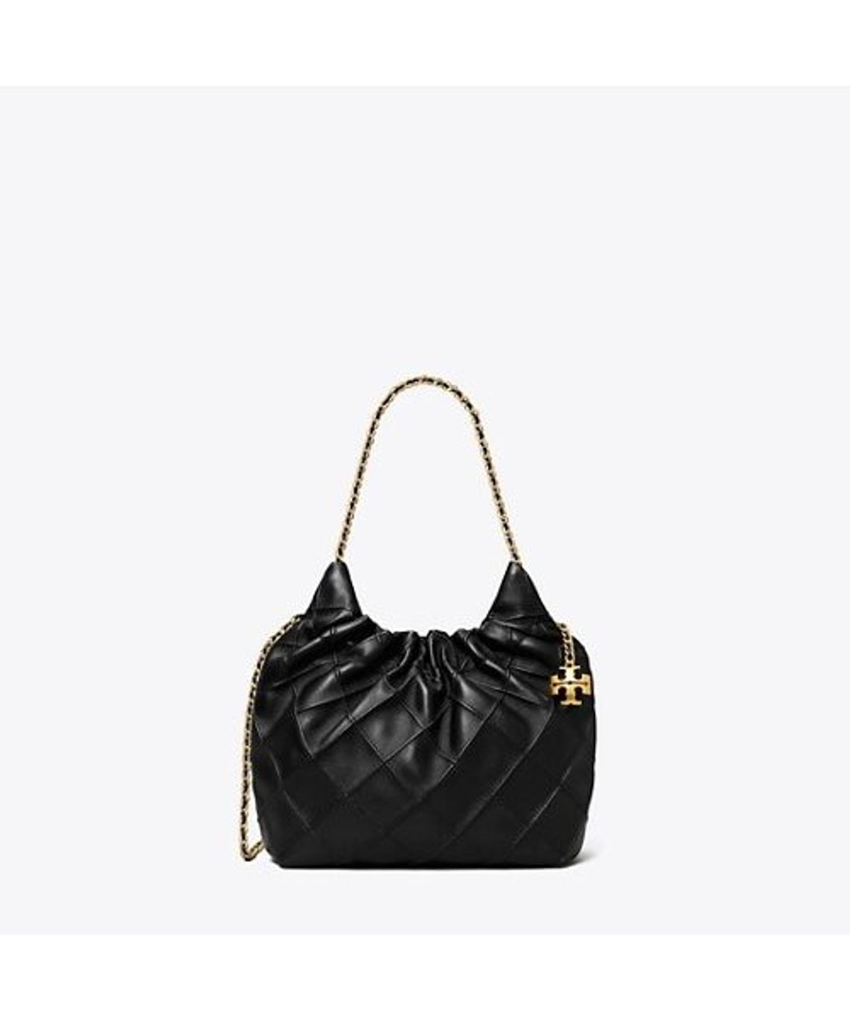 토리버치(TORYBURCH) 플레밍 미니 호보백 - 블랙