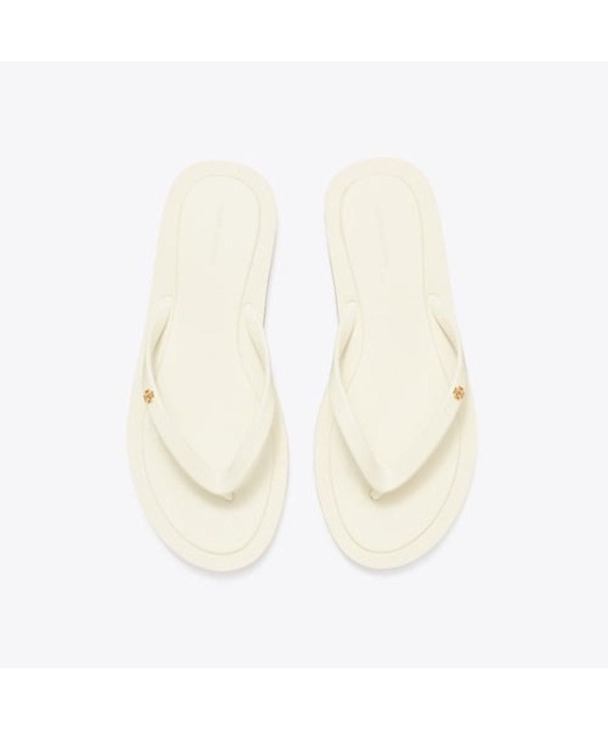 토리버치(TORYBURCH) 키라 패디드 플립플랍 - 아이보리 / 골드