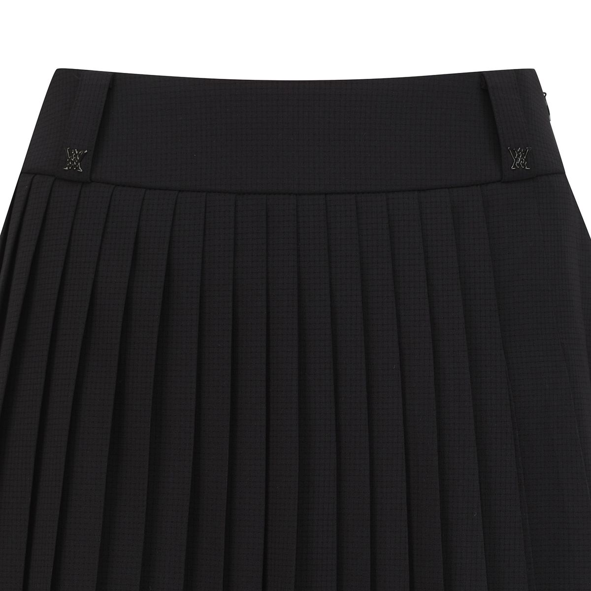 어뉴골프(ANEW GOLF) WOMEN PLEATED WRAP SKIRT_BK