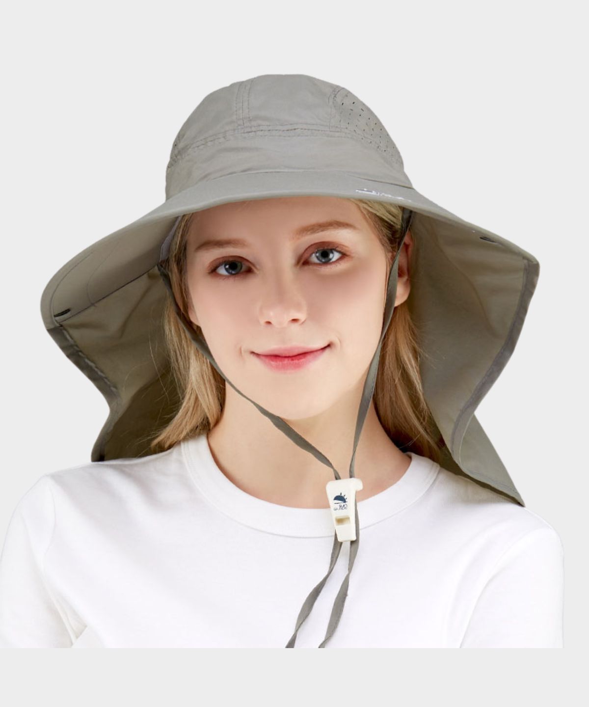 썬글레이드(SUNGLADE) 유아동 성인 자외선차단 UV 와이드 아쿠아 플랩캡