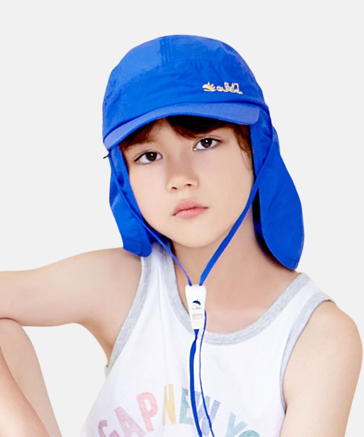 썬글레이드(SUNGLADE) 오리지널 UV 플랩캡 자외선차단 아동 썬캡
