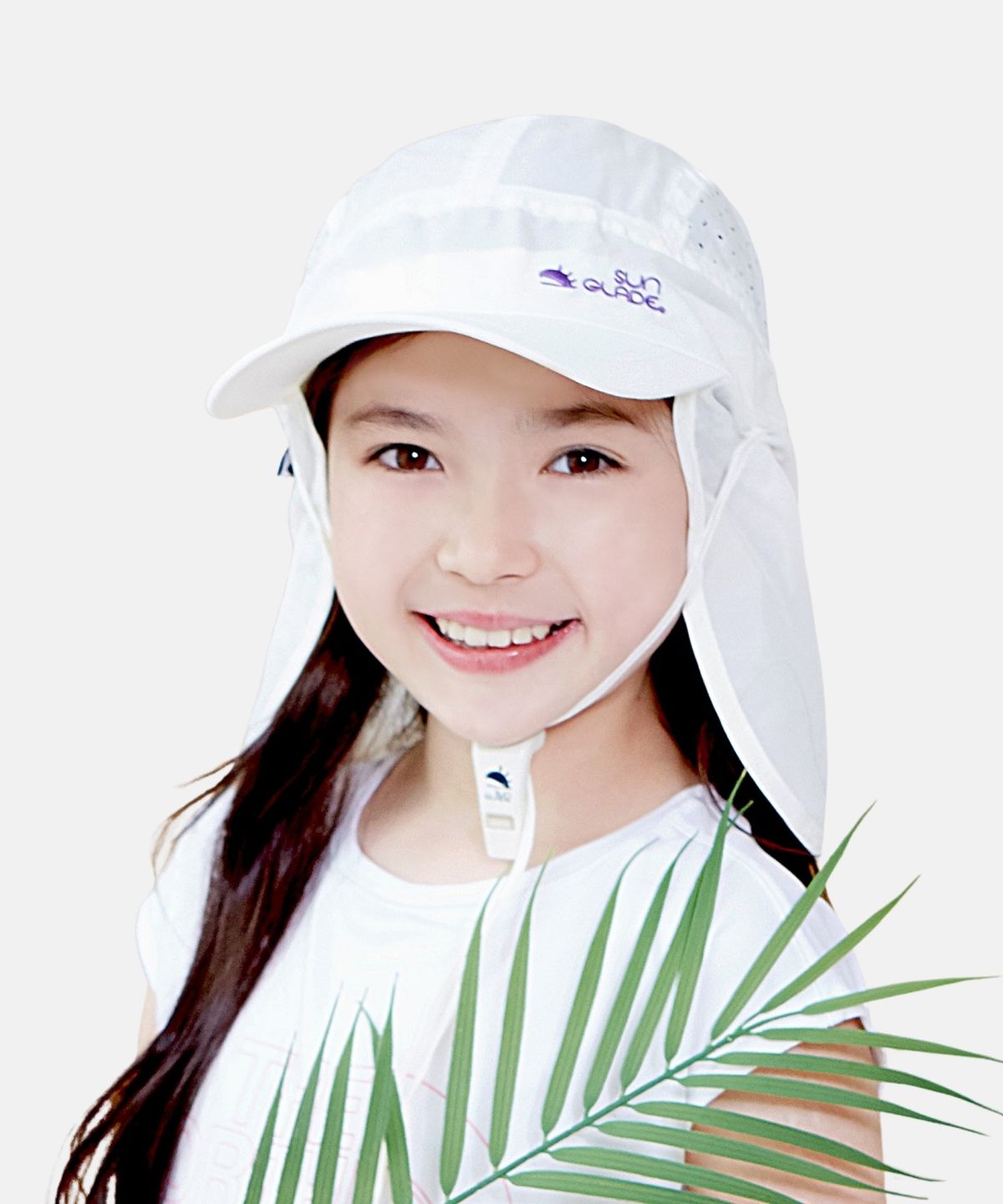 썬글레이드(SUNGLADE) 오리지널 UV 플랩캡 자외선차단 아동 썬캡