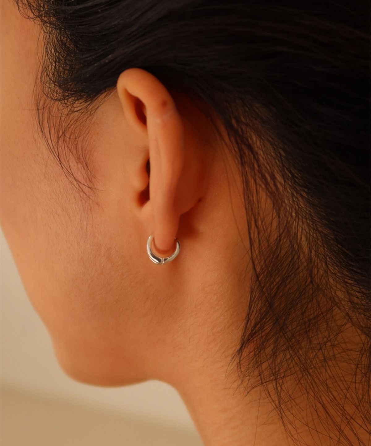 페브오어(FEBOR) Double line earring_silver